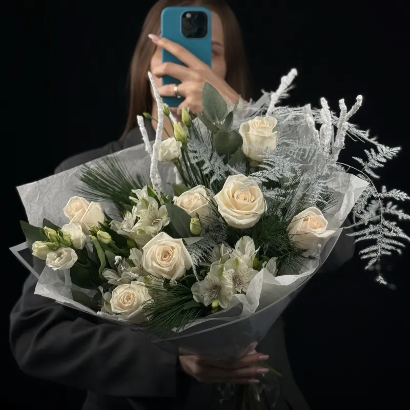 Снежное утро