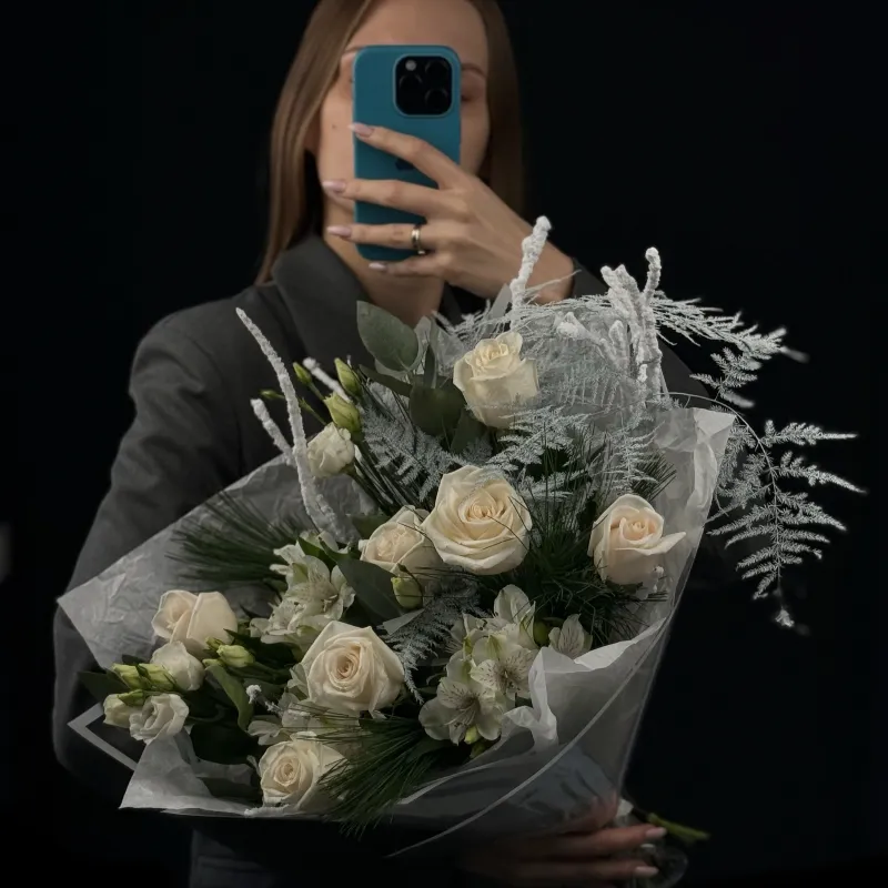 Снежное утро
