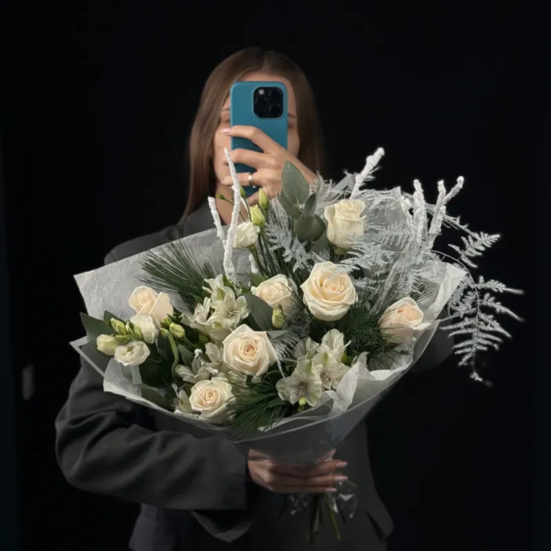 Снежное утро