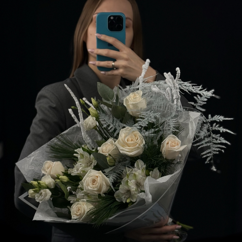 Снежное утро