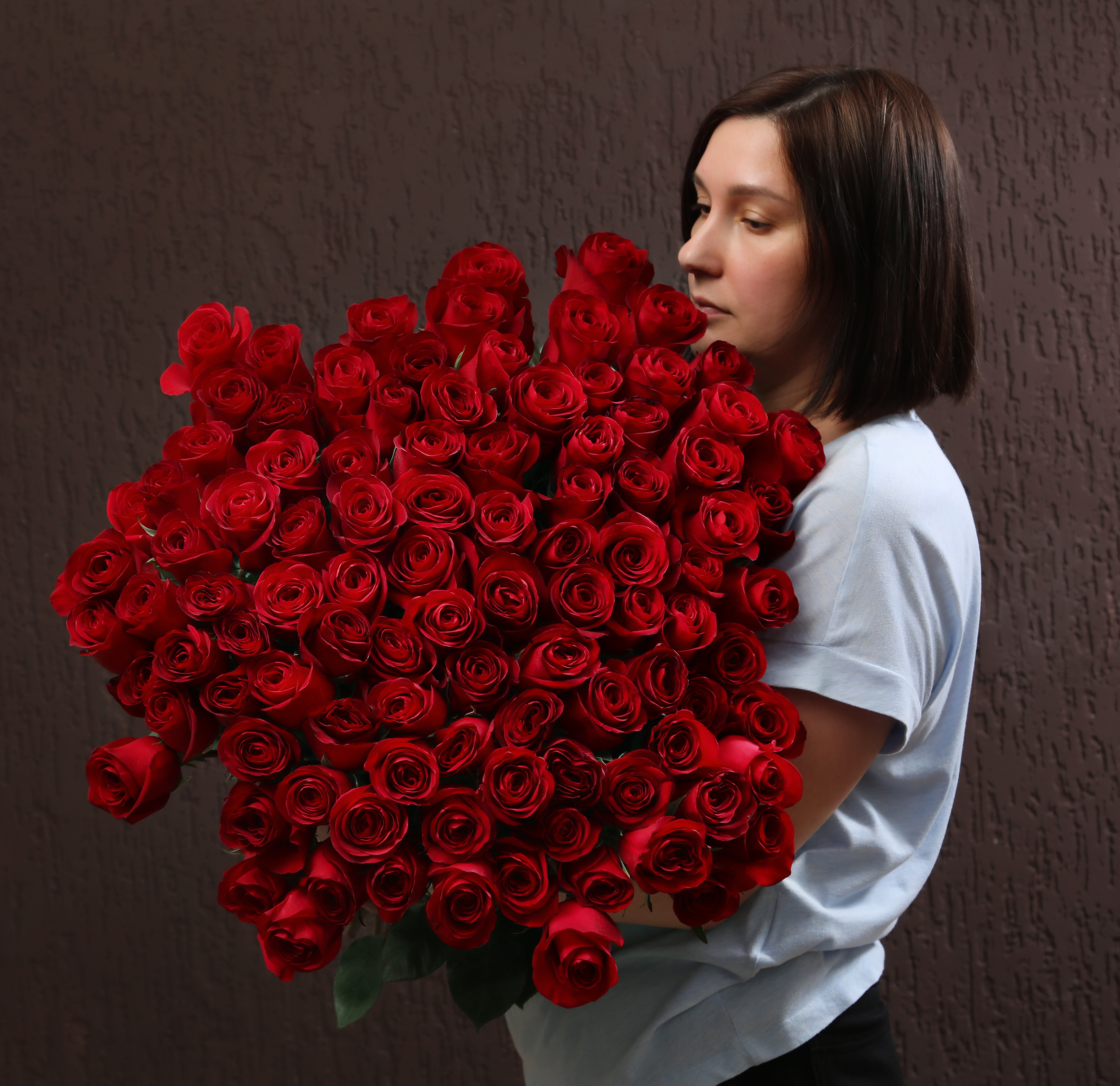 Букет из 101 розы