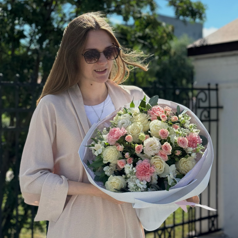 Букет «Живи здесь и сейчас»