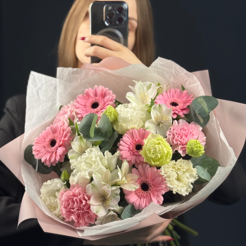 Букет « Белая королева»