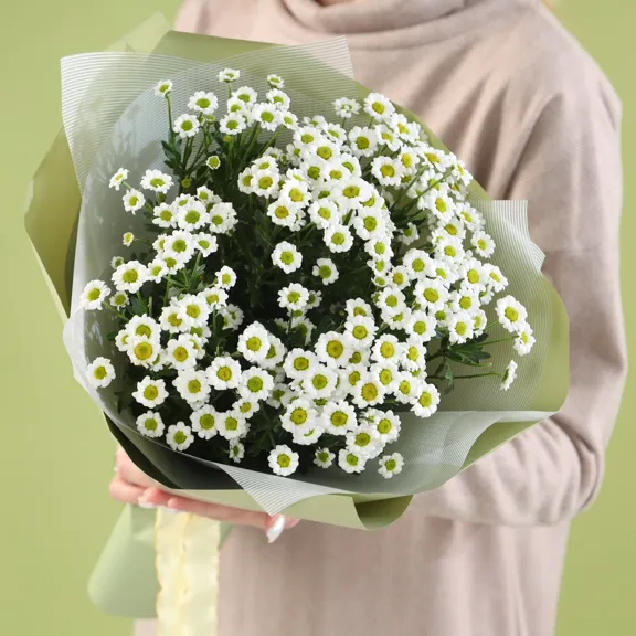 Букет из 9 хризантем