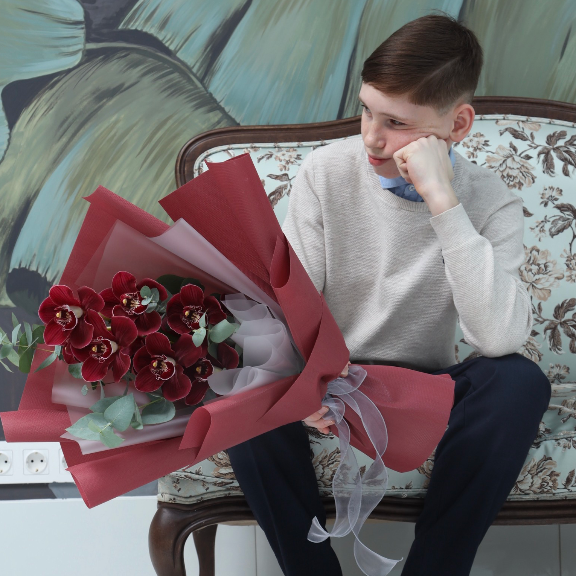 Букет  цветов «Галактика»