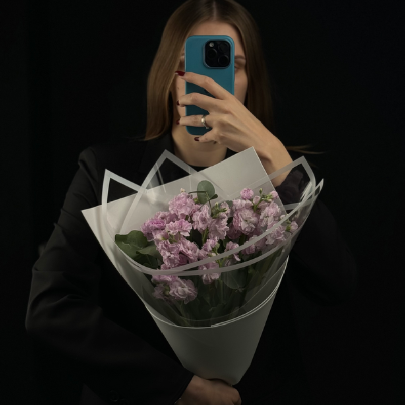 Букет 3 маттиолы