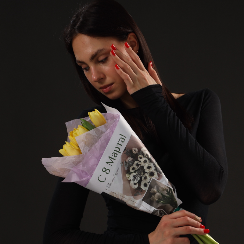 Букет «Веселая весна»