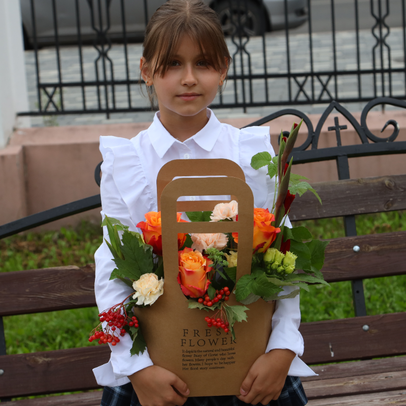 Композиция в корзине «Унисон»