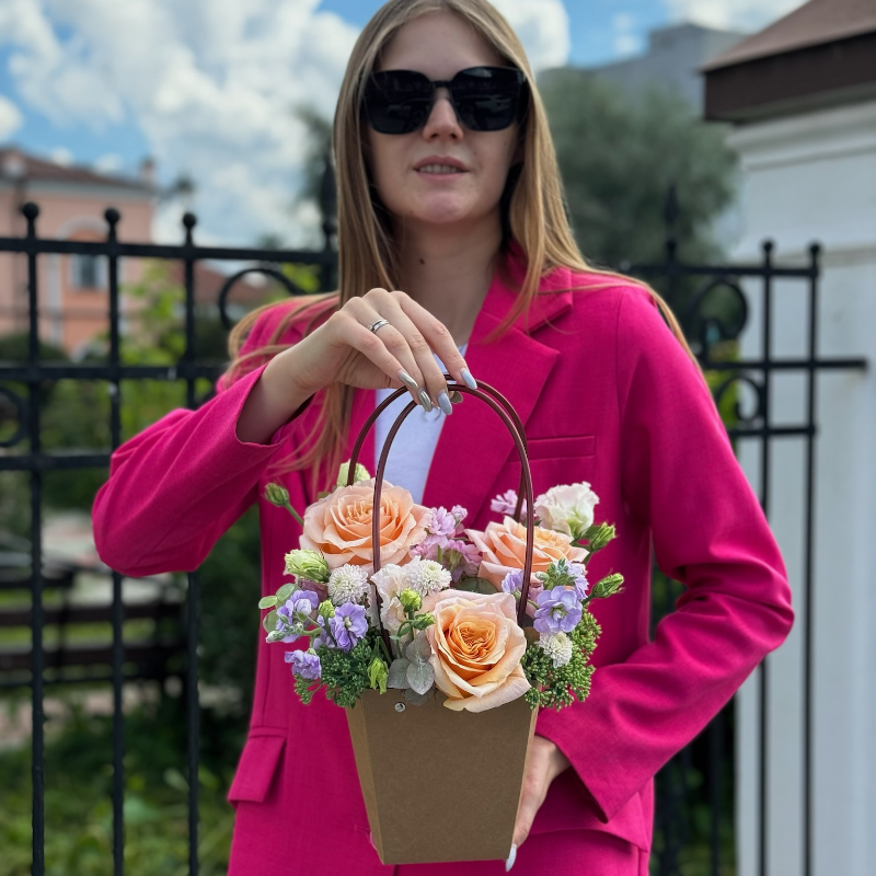 Композиция из цветов «Конфетти»