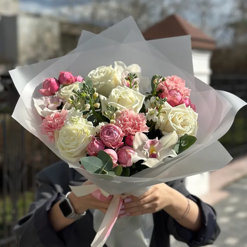 Букет «Загадка сердца»