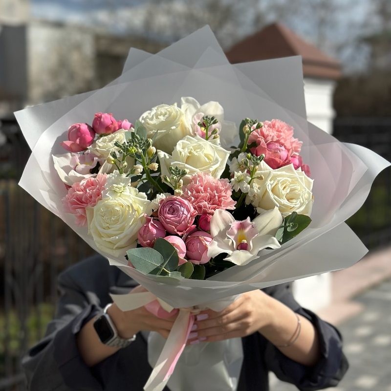 Букет «Загадка сердца»