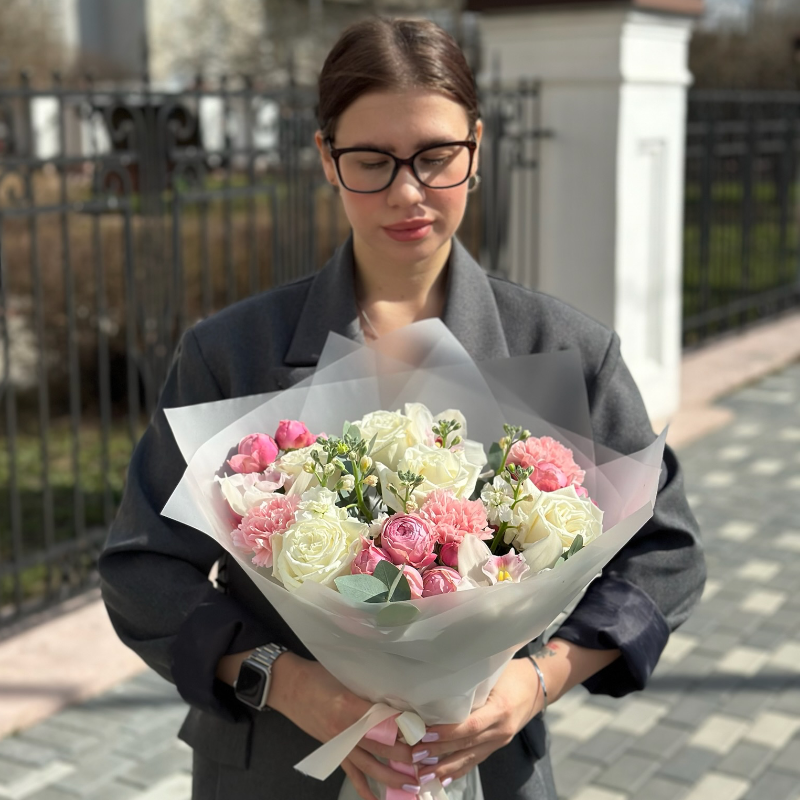 Букет «Загадка сердца»